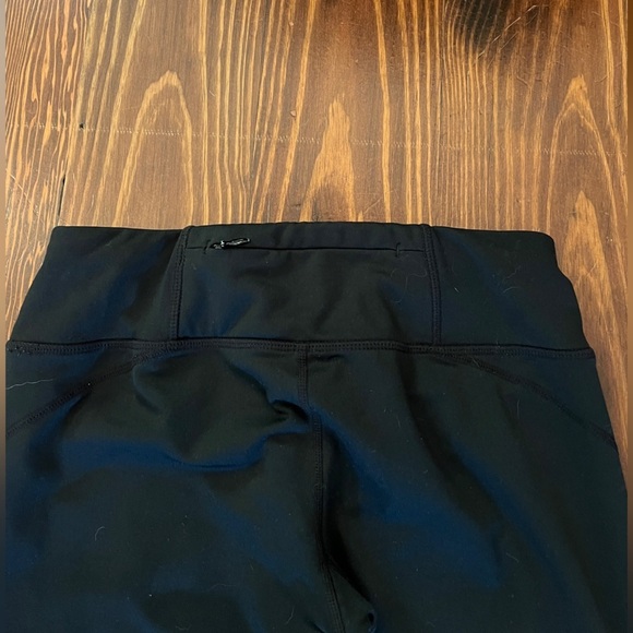 SWEATY BETTY Black Yoga Leggings Running Reflective Detail Stripe Workout - Picture 7 of 7